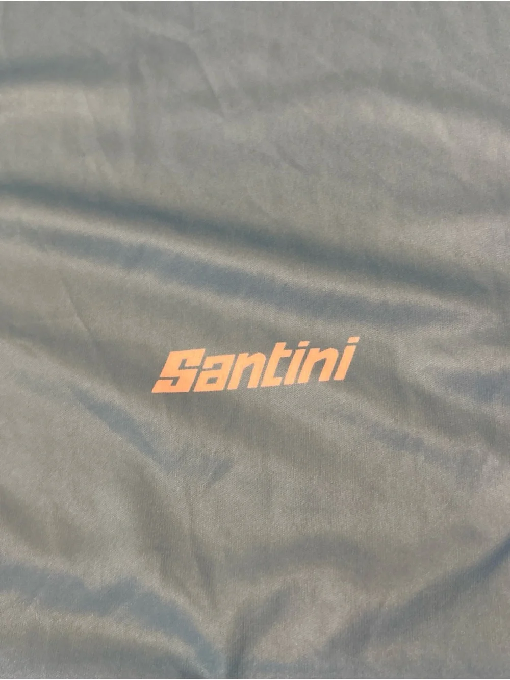 New Santini Shirt Mens Medium Blue Trek Travel Cycling